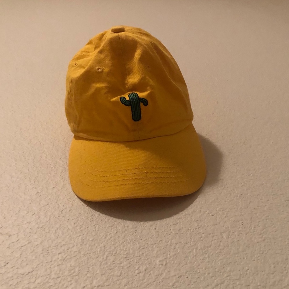 yellow cactus hat